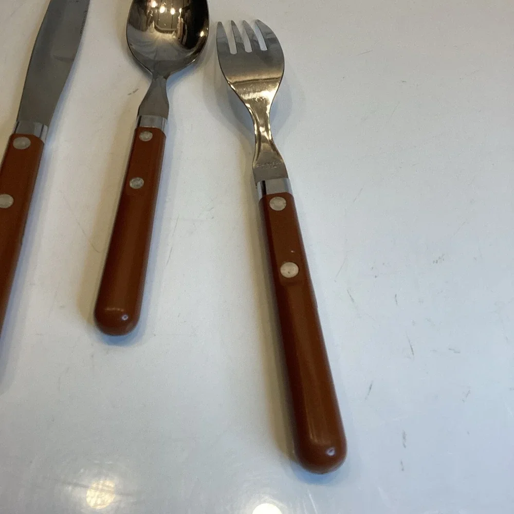 Hearthside Contemporary Stainless Korea Flatware Set of 3pc